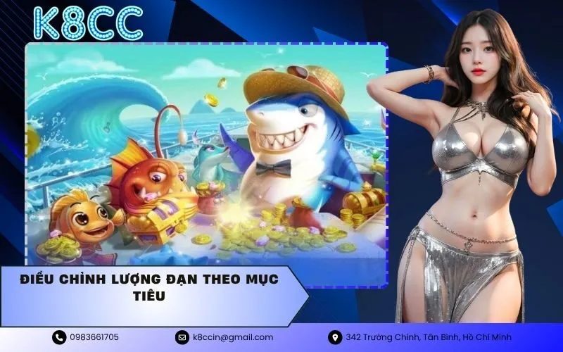 điều chỉnh lượng đạn theo mục tiêu